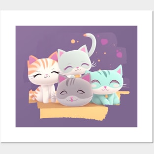 Superkitties Posters and Art